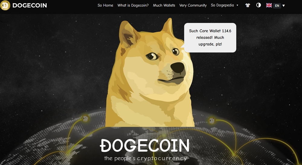Dogecoin is the first meme coin created